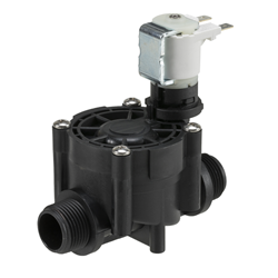 3/4" BSP male, irrigation solenoid valve, normally closed, 12V AC